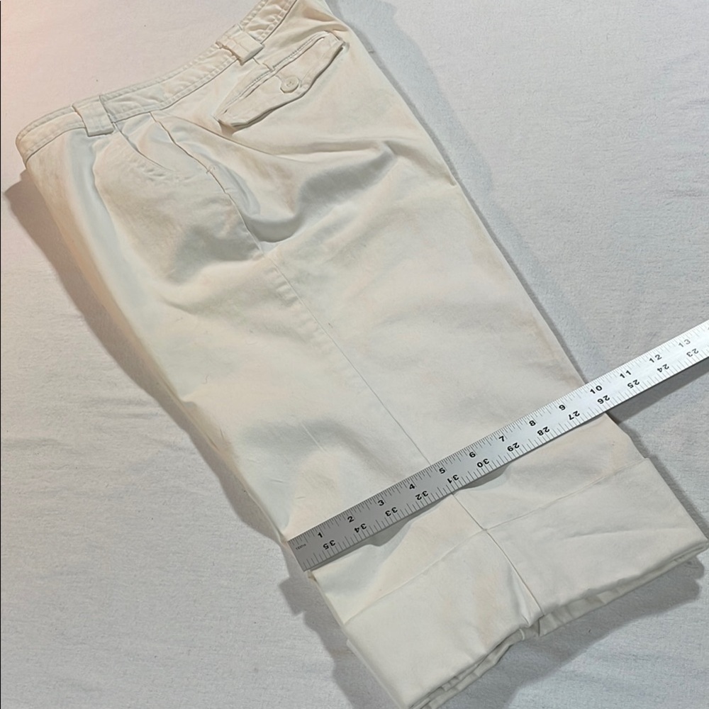 a.n.a. White cuffed Capris EUC 14 - Picture 10 of 15
